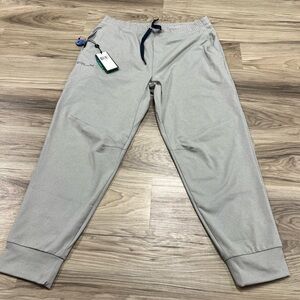 Ralph Lauren RLX Tech Jersey Knit Joggers ~ Grey Heather Men's Large NWT $128